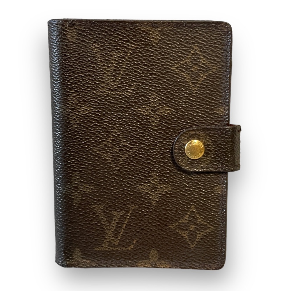 Authentic Louis Vuitton Classic Monogram Notebook Cover